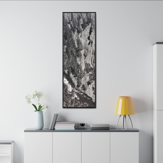 Cleopatras Needle Gallery Canvas Wraps Vertical Frame 20″ x 60″ Premium Gallery Wraps (1.25″) Black