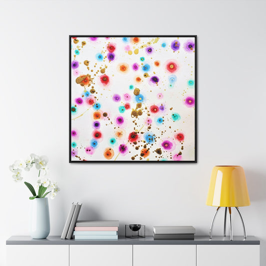 Bloom Gallery Canvas Wraps Square Frame