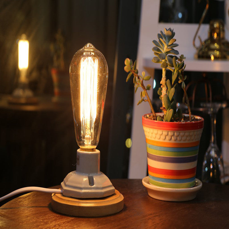 Retro ceramic table lamp - - Table Lamp