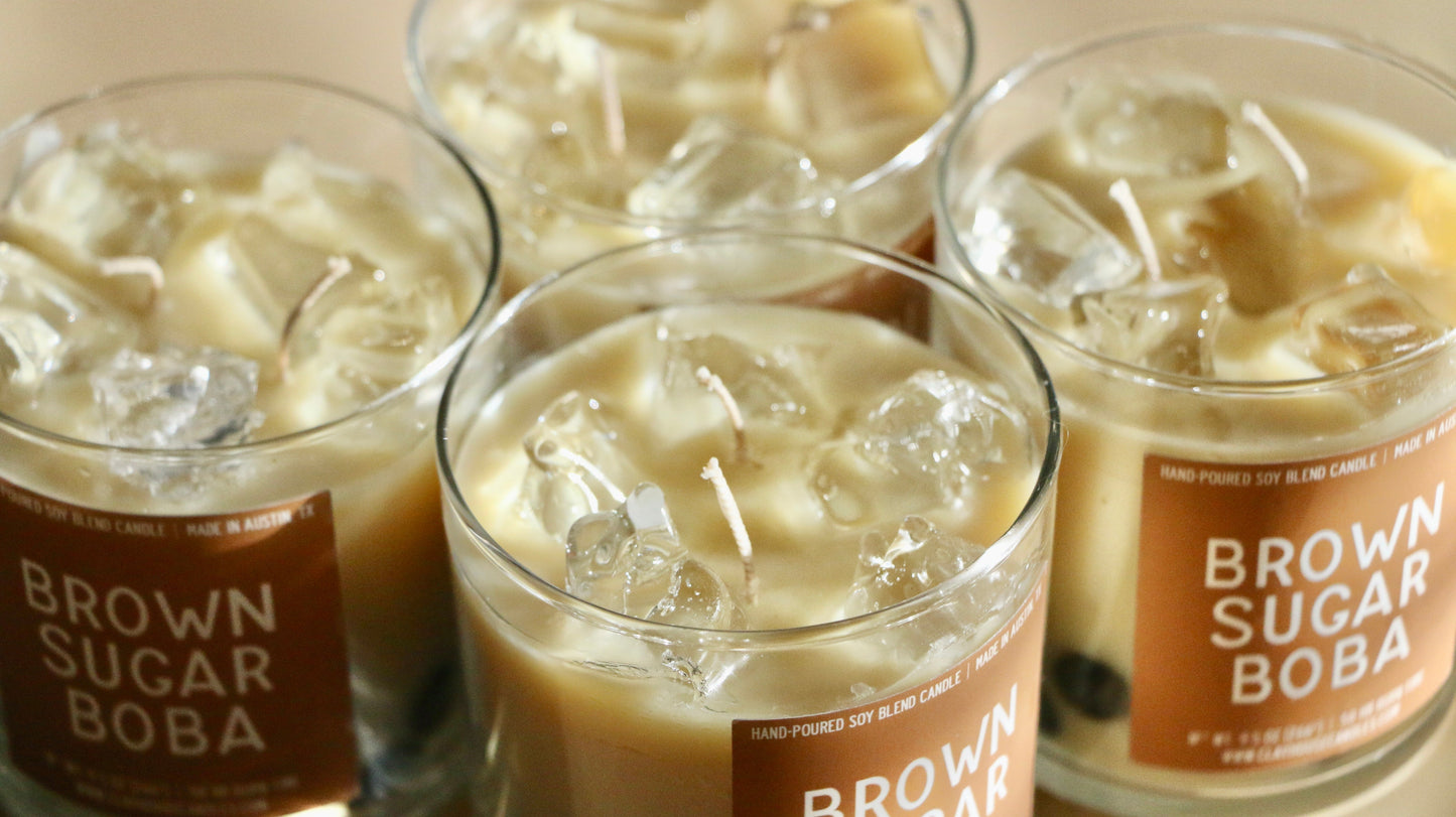 Brown Sugar Boba Container Candle - - Candles