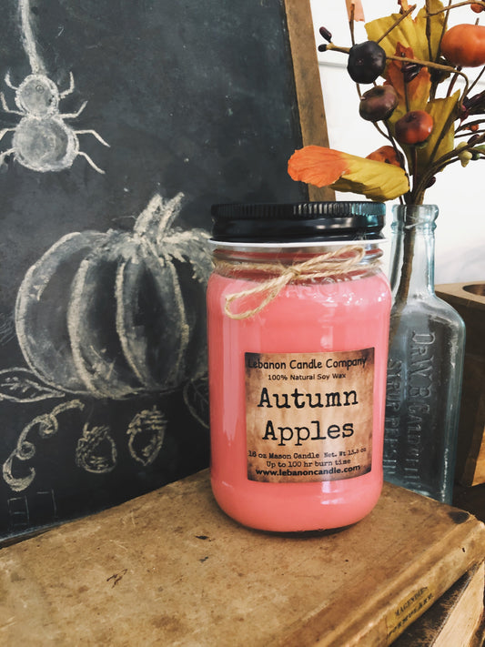 Autumn Apples Candle - - Candles & Melts