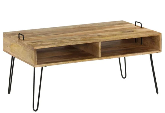 vidaXL Mango Wood Coffee Table - Kia Day Design
