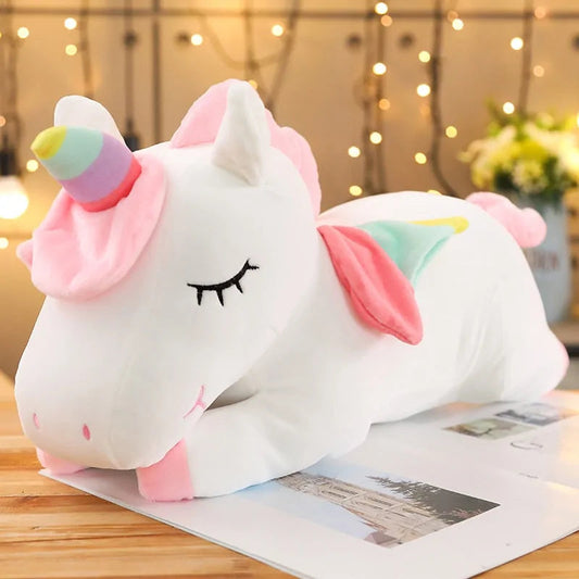 Giant Unicorn Plush Toy - Kia Day Design