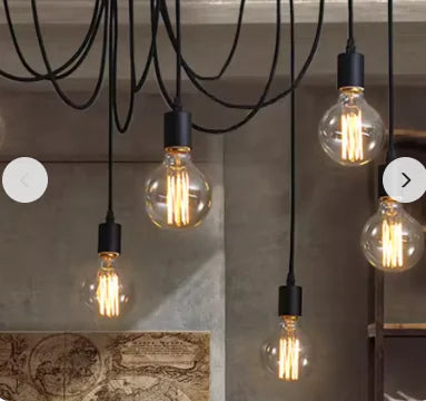 Vintage Nordic Spider Pendant Lamp Kia Day Design