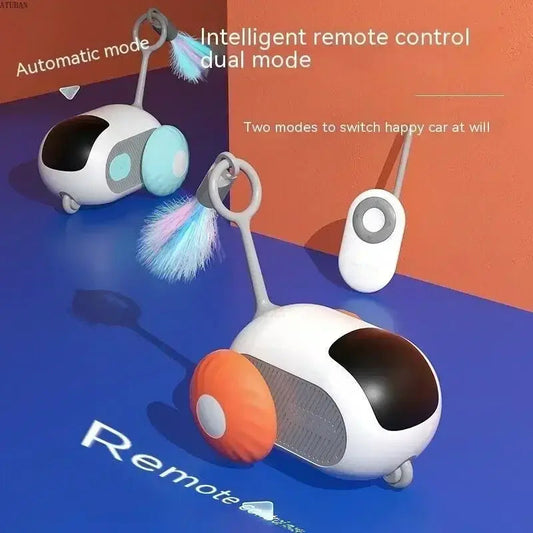 Interactive Smart Cat Toy with Remote Control - Kia Day Design