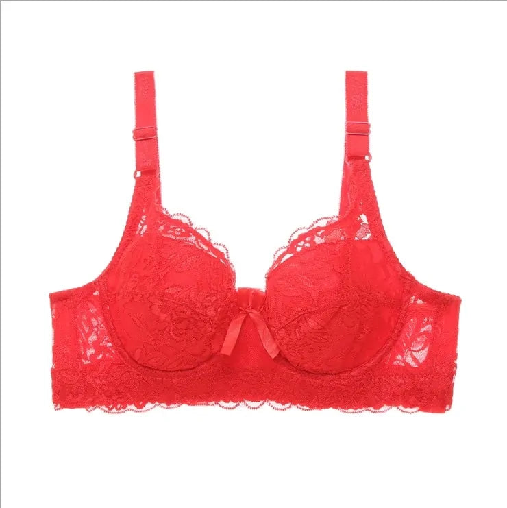Gathered Lace Adjustable Bra - Kia Day Design