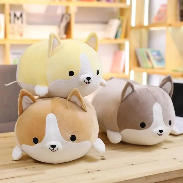 Cuddly Corgi Plush Toy Kia Day Design