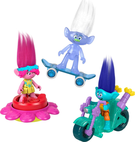 Fisher-Price Imaginext DreamWorks Trolls Toys Sparkle & Roll Pack - Kia Day Design