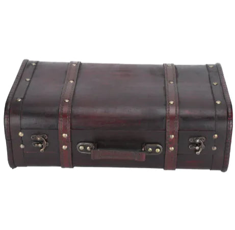 Vintage Wooden Suitcase - Kia Day Design