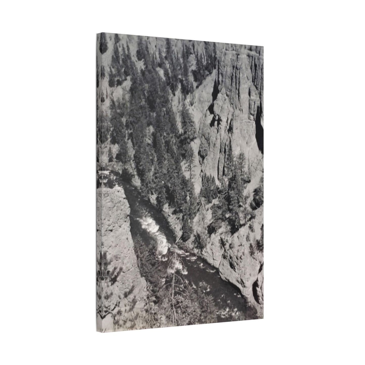 Cleopatras Needle Satin Canvas Stretched