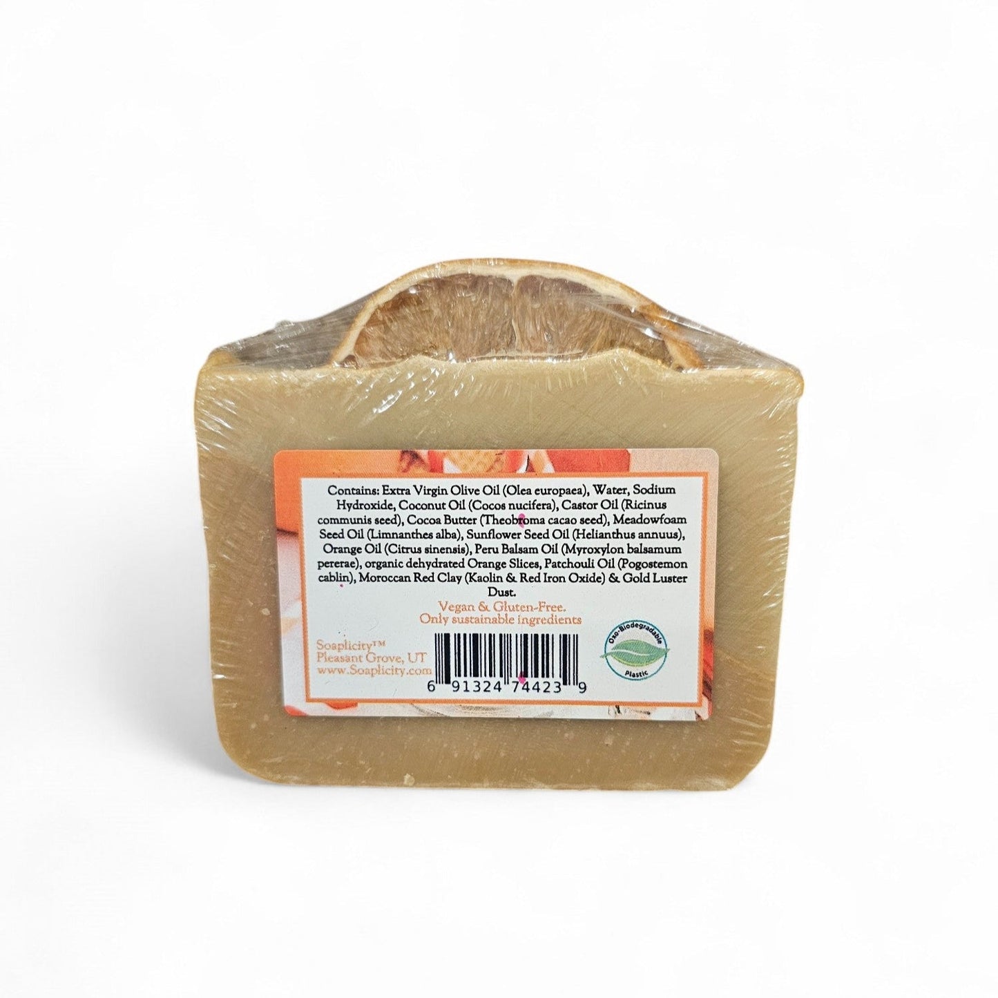 Orange Creamsicle Soap Bar - Ultra-Creamy & Moisturizing (Seasonal) - - Soap Bar