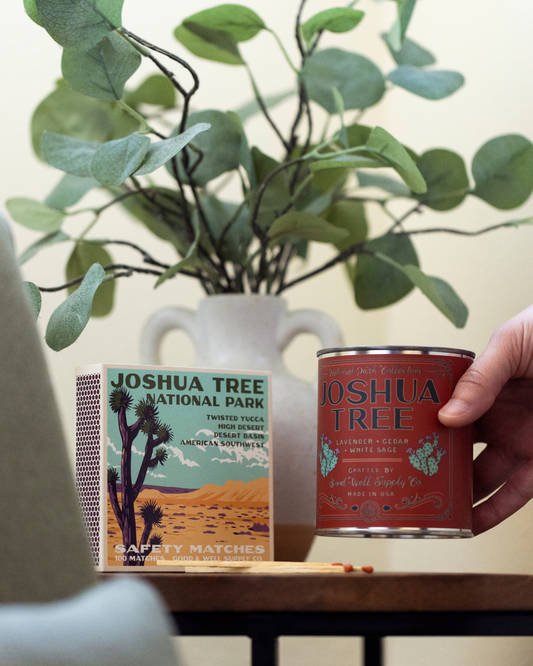 Joshua Tree Vintage National Park Cabin Matches - - matches