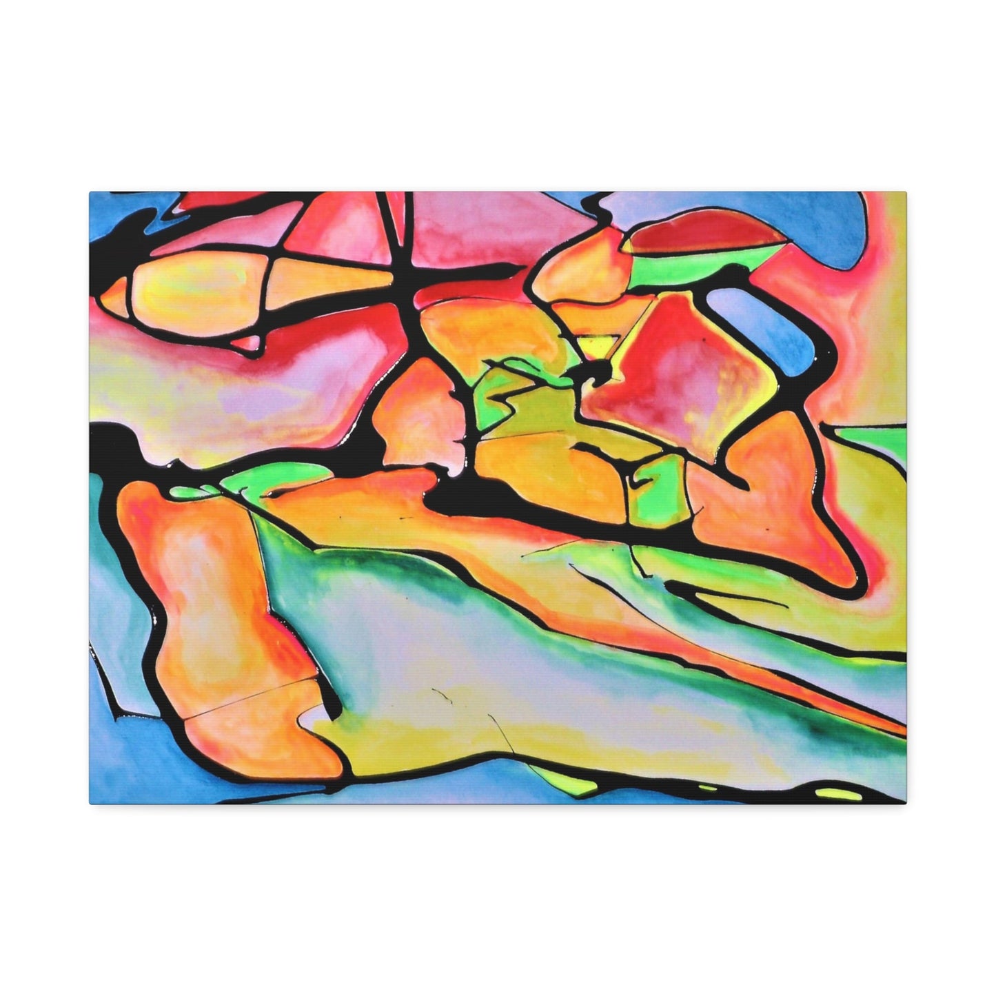 Atomic Dog Stretched Canvas Printify