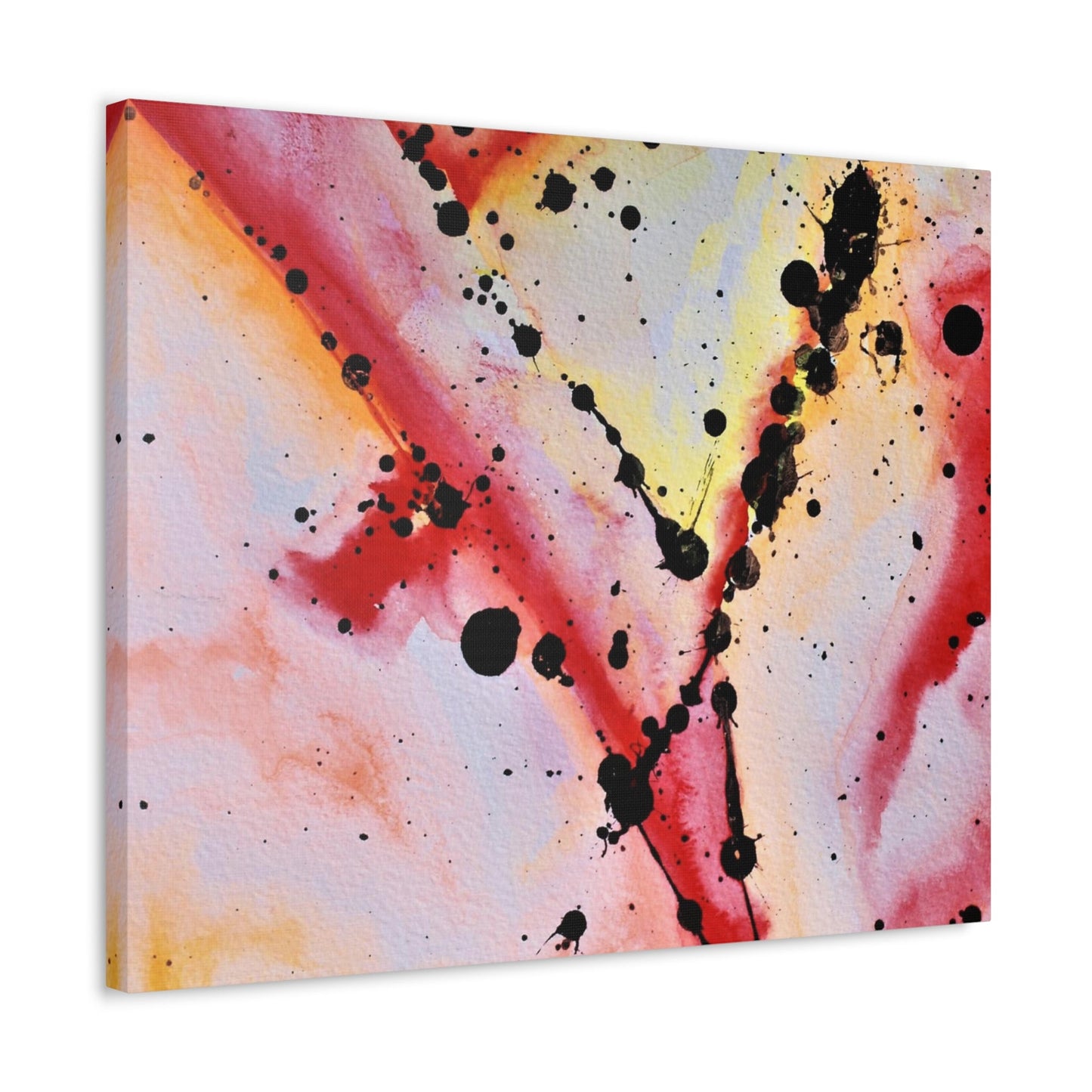 Red Hot Love Stretched Canvas Printify