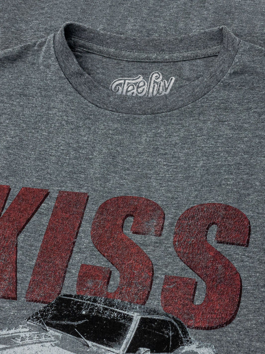 Kiss My SS Chevrolet Camaro T-Shirt - Gray - - mens tee