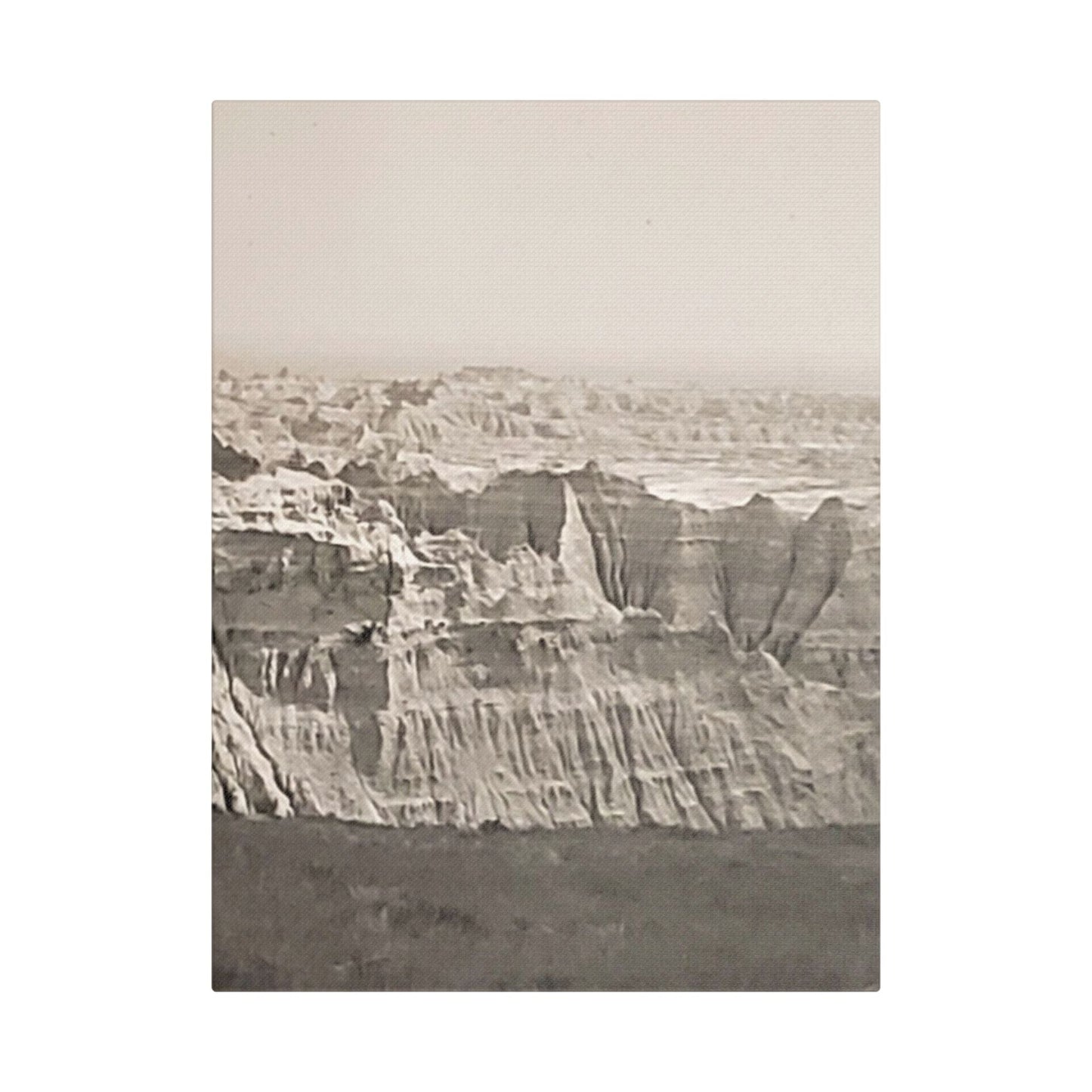 The Pinnacles Satin Canvas Stretched 12″ x 16″ (Vertical) 1.5"