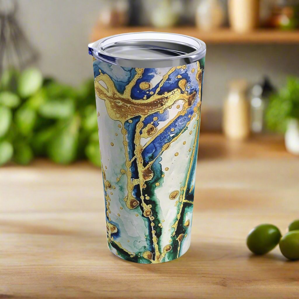 Blue Willow Tumbler 20oz - Kia Day Design