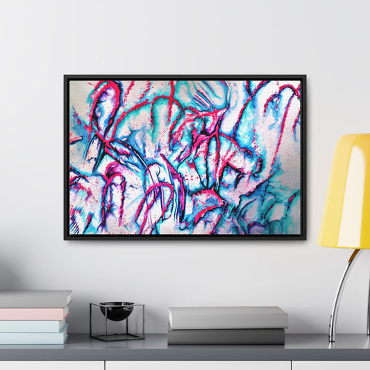 Pink Jellyfish Gallery Canvas Wraps Horizontal Frame - - Canvas