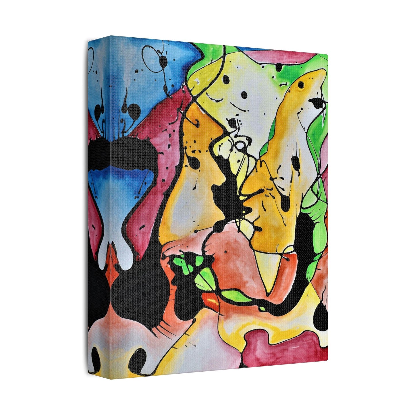 Space Judy Satin Canvas Stretched