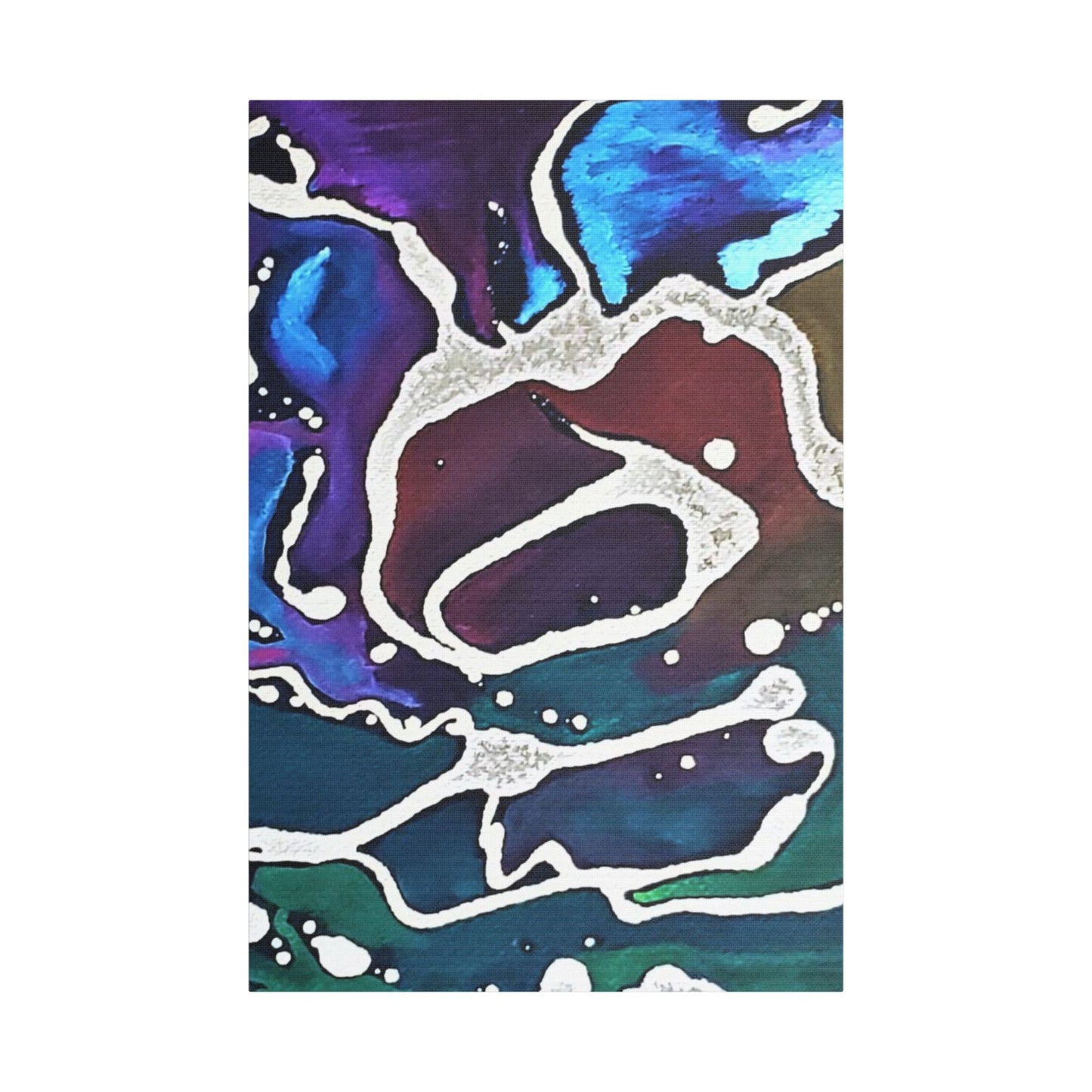 Ant Satin Canvas Stretched 24″ x 36″ (Vertical) 1.5"