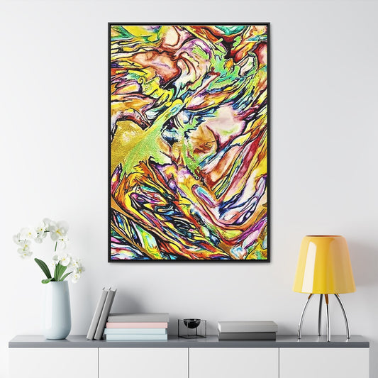 Phoenix Rising Gallery Canvas Wraps Vertical Frame