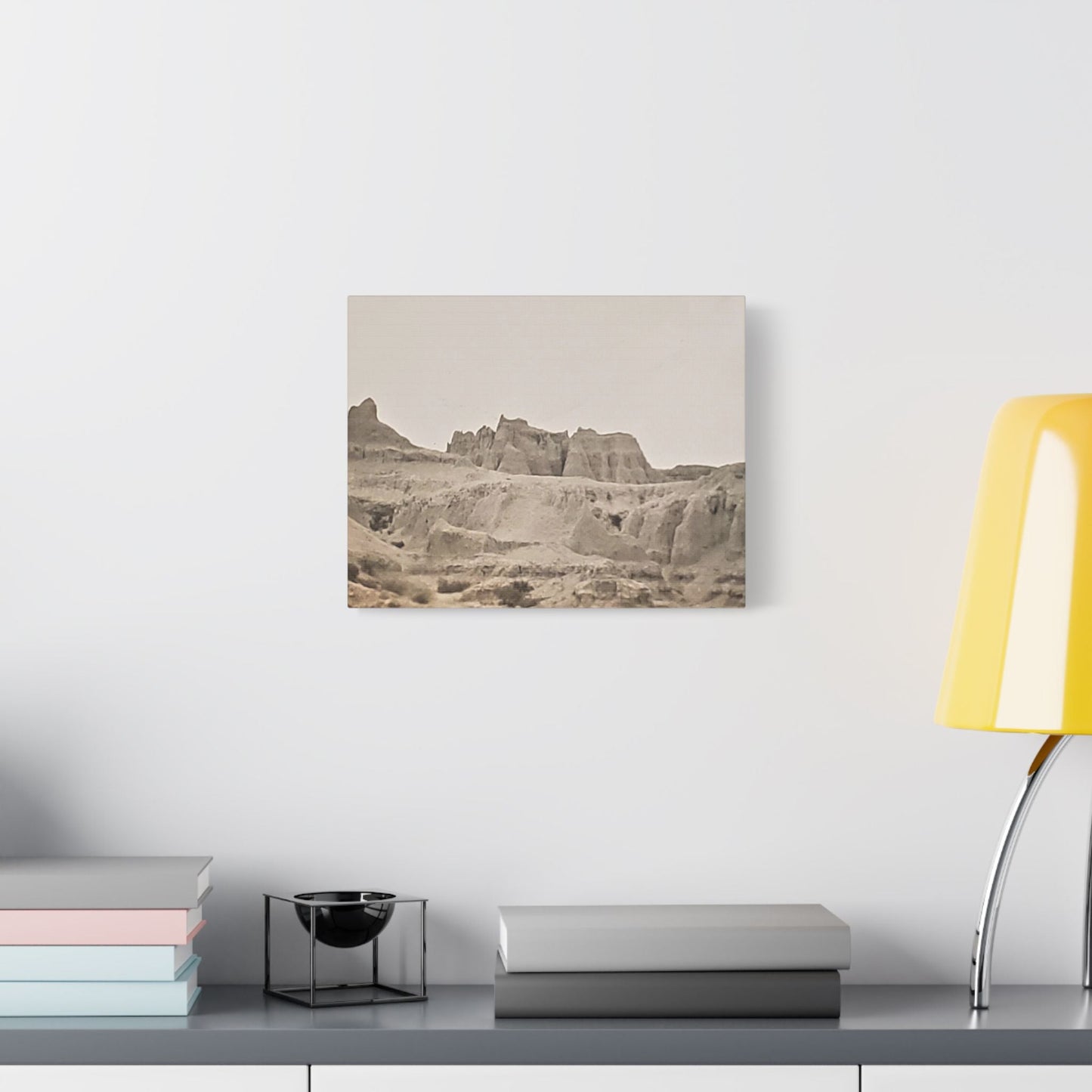 West Satin Canvas Stretched