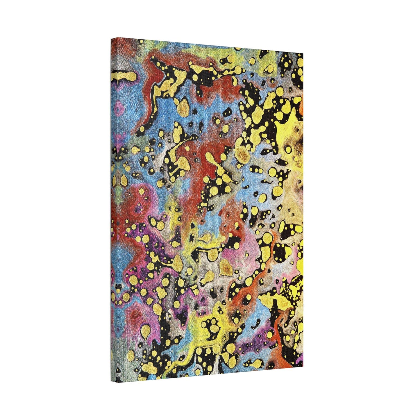Limbo Satin Canvas Stretched