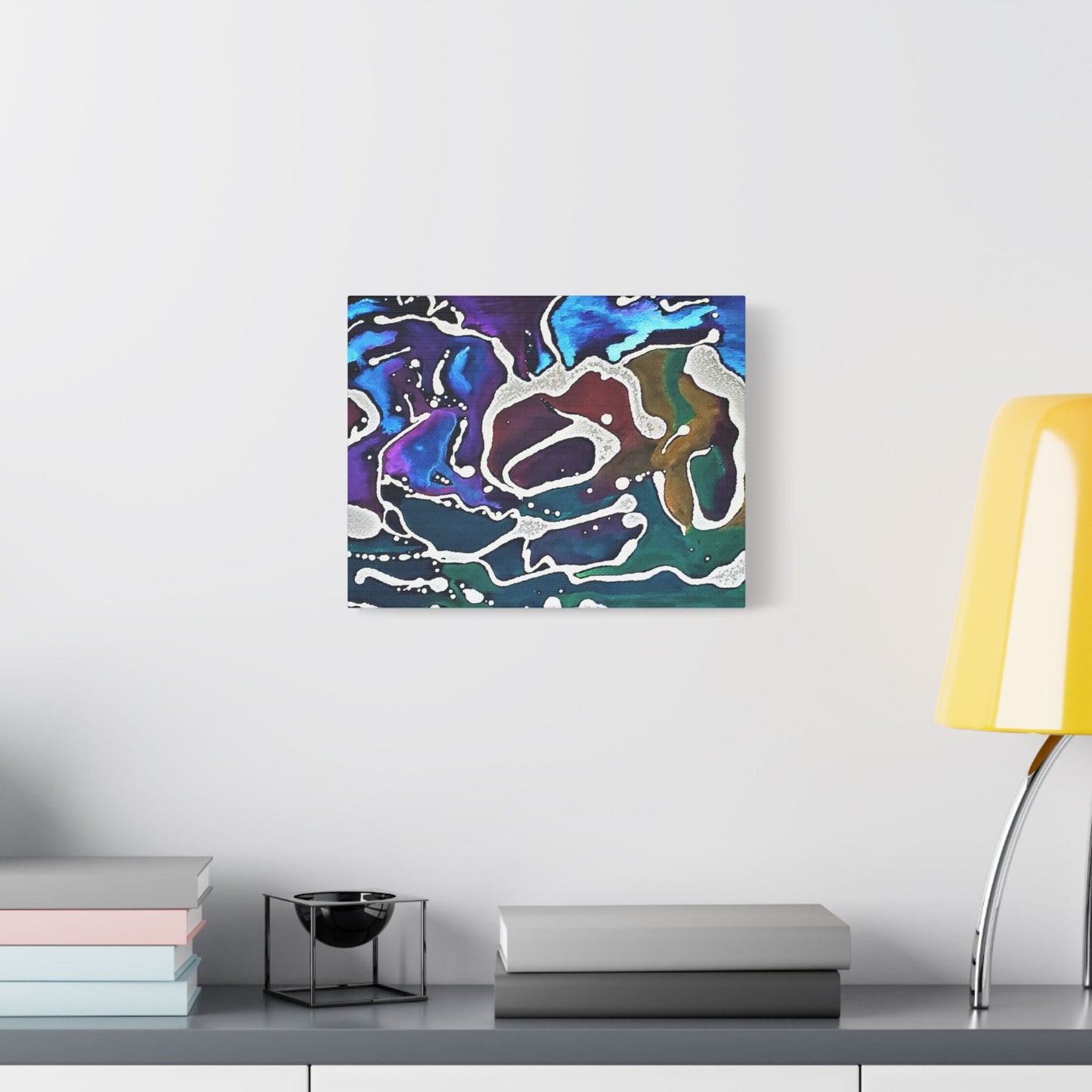 Ant Satin Canvas Stretched