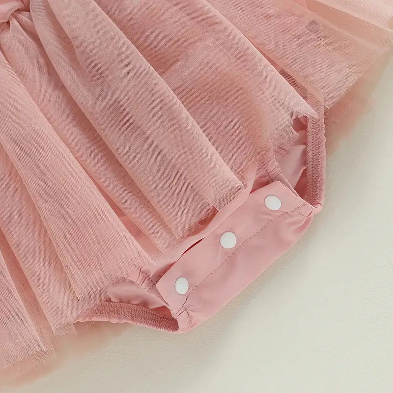 Long Sleeve Baby Party Dress