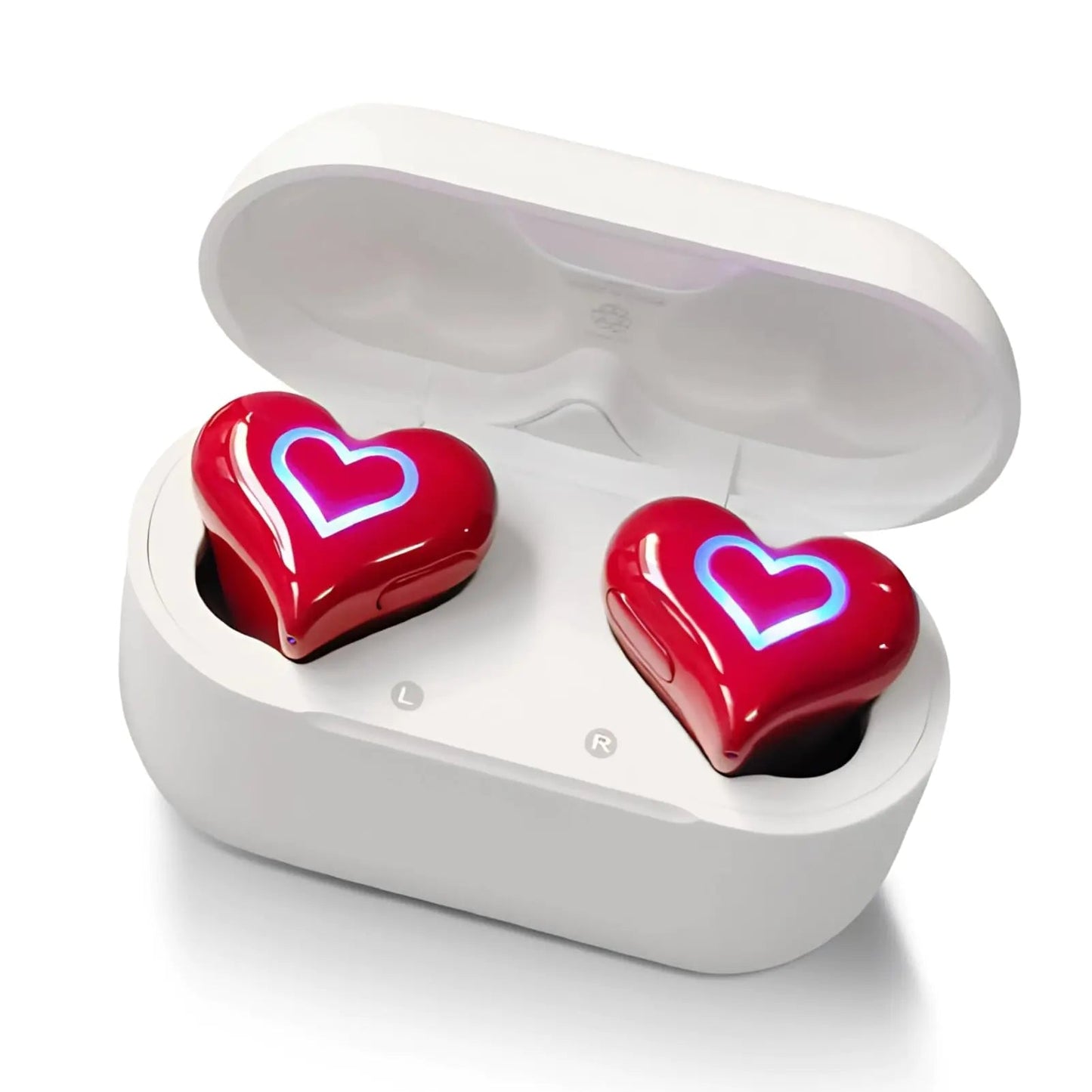 Heart Shaped Earbuds - - ear buds