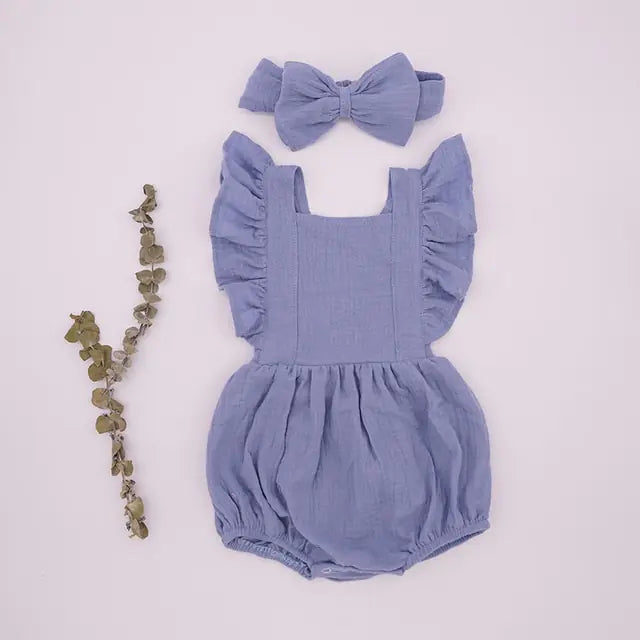 Organic Cotton Summer Baby Girl Clothes Kia Day Design
