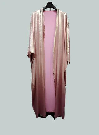 Open Kimono Abaya - Short Sleeve Kia Day Design