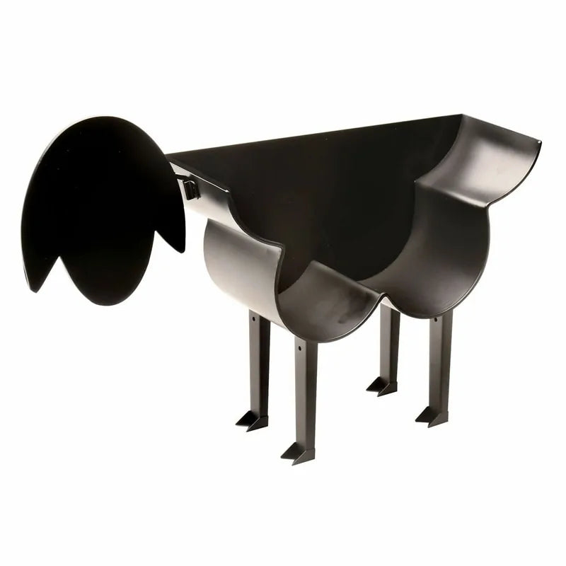 Sheep Decorative Toilet Paper Holder: Free-Standing Iron Bathroom Tissue Storage Kia Day Design