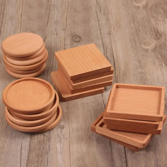 Wooden Coasters For Cups - Kia Day Design