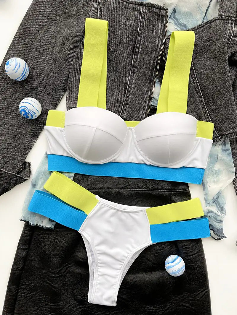 Patchwork Swimwear - Kia Day Design