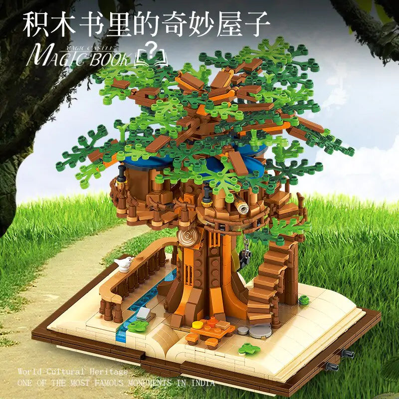 Jungle Tree House Bricks Toys Kia Day Design