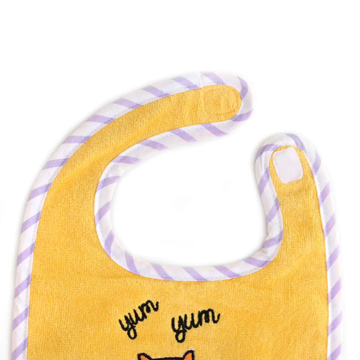Milk&Moo Towel Bib Set of 2 Chubby Cat and Sangaloz Kia Day Design