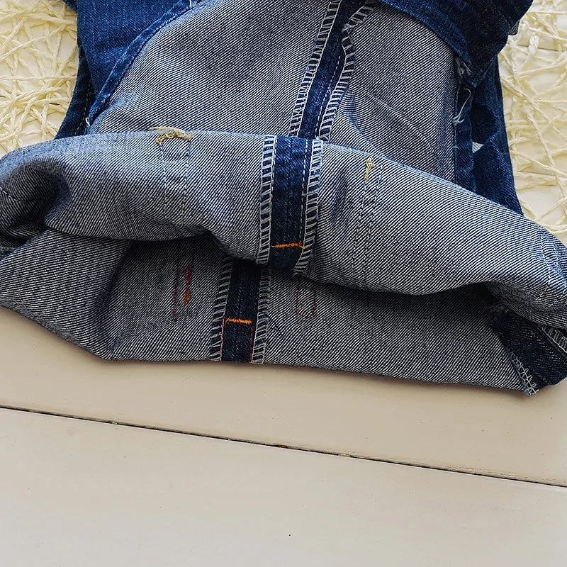 Toddler Denim Overalls - Kia Day Design