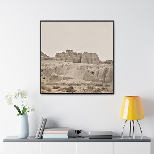 West Gallery Canvas Wraps Square Frame 36″ x 36″ Premium Gallery Wraps (1.25″) Black