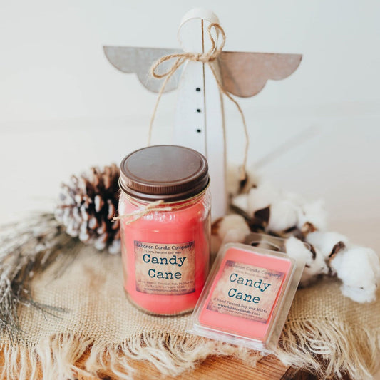 Candy Cane Candle - - Candles & Melts