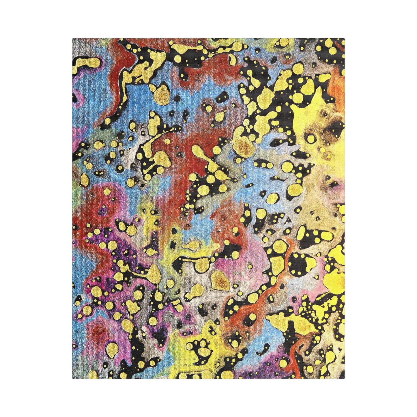 Limbo Satin Canvas Stretched 24" x 30" (Vertical) 1.5"