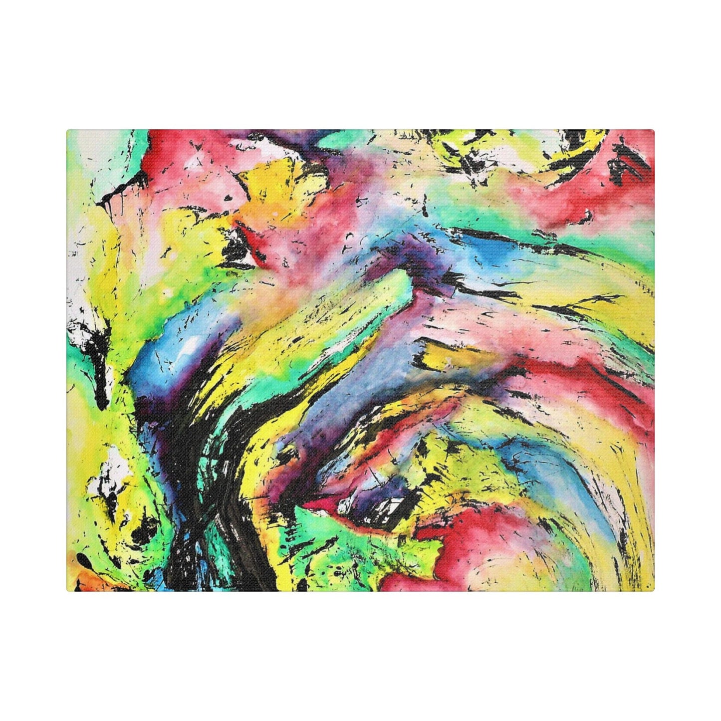 Vortex Satin Canvas Stretched 14″ x 11″ (Horizontal) 1.5"