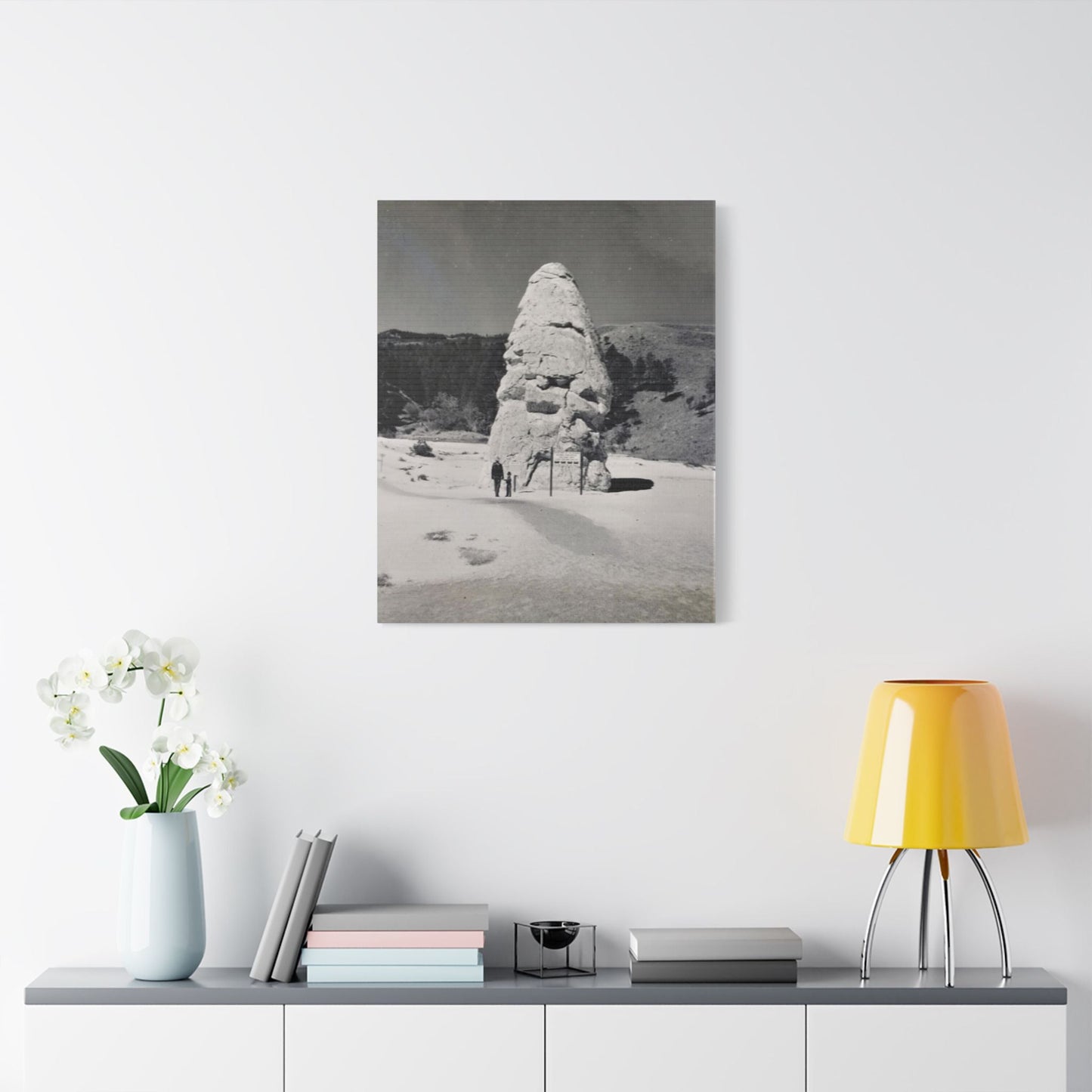 Liberty Cap Yellowstone Satin Canvas Stretched 24" x 30" (Vertical) 1.5"