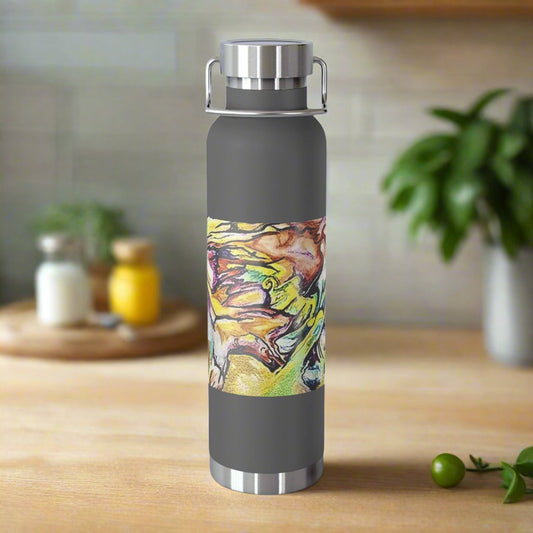 Rising Phoenix 22oz Vacuum Insulated Bottle - Kia Day Design