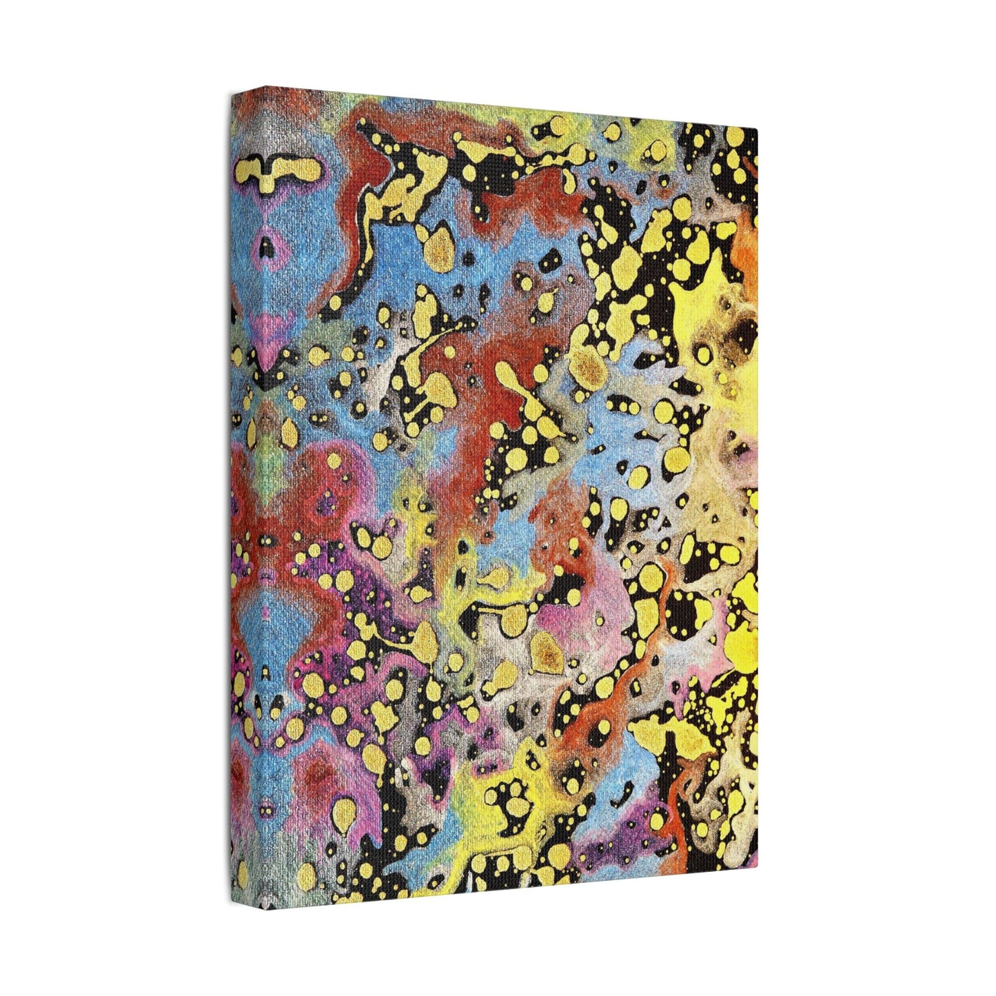 Limbo Satin Canvas Stretched