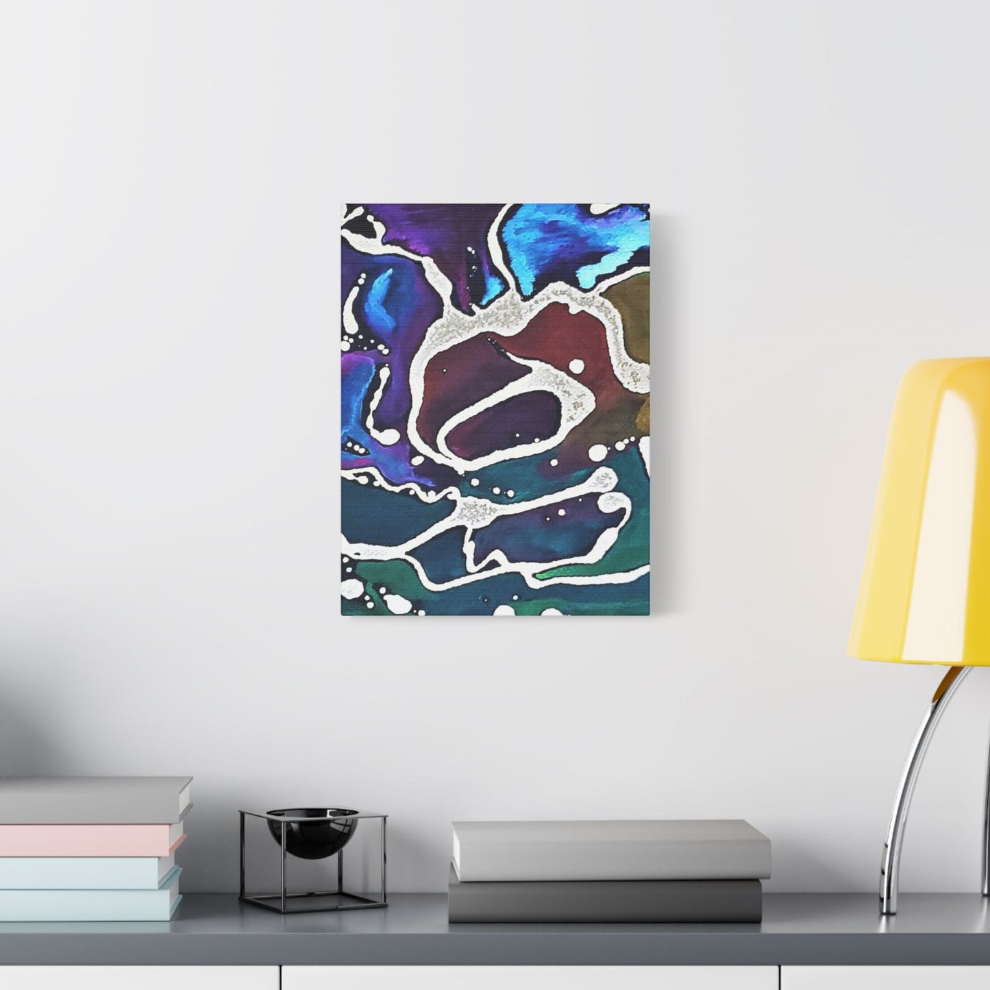 Ant Satin Canvas Stretched