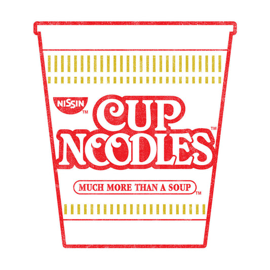 Cup Noodles T-Shirt - White - - mens tee
