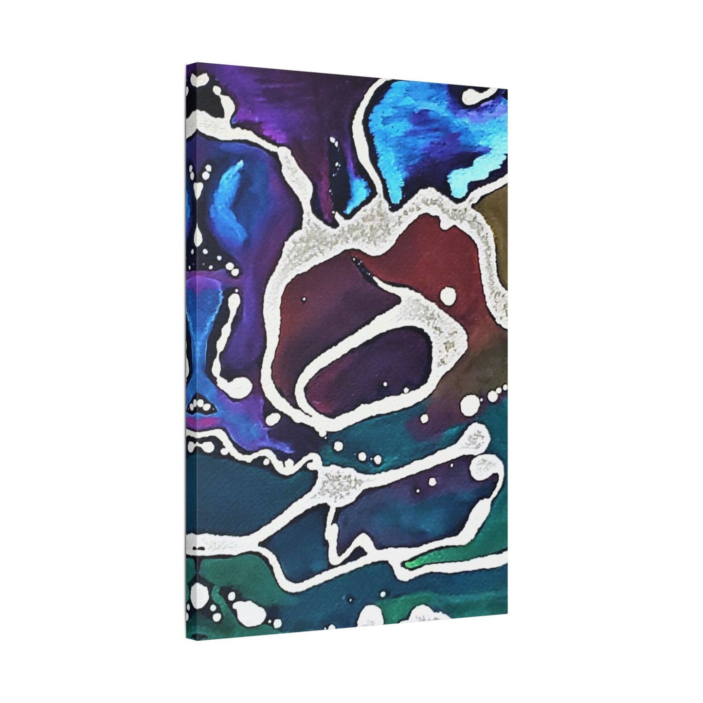 Ant Satin Canvas Stretched