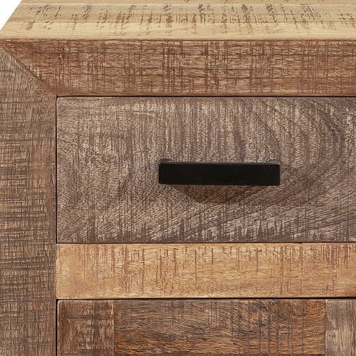 Solid Wood Butcher Block Accent Cabinet or Nightstand - Default Title - Furniture