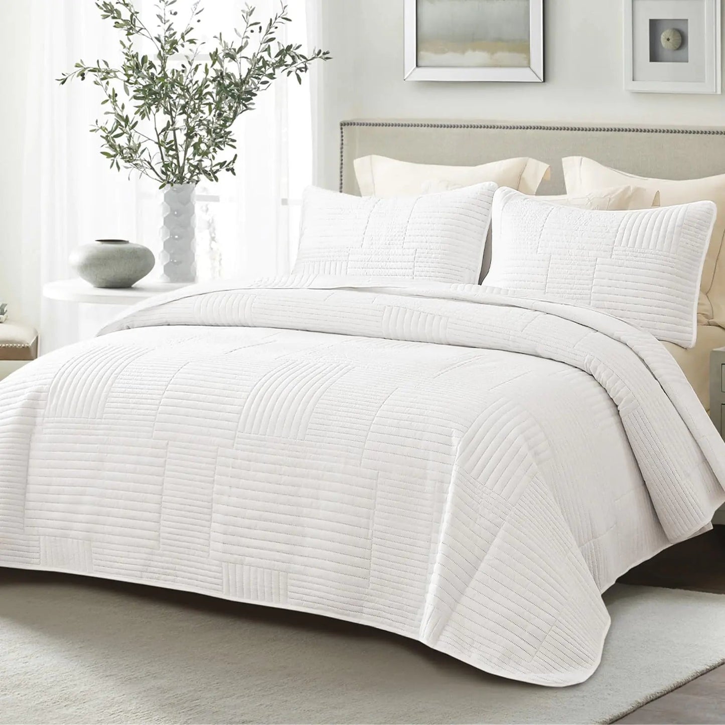 White King Quilt Bedding Set - Kia Day Design